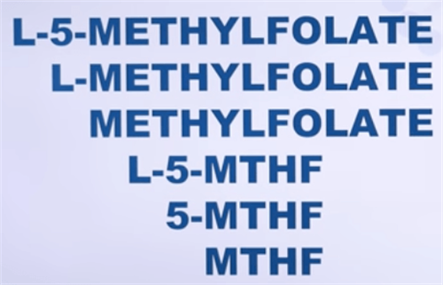 के मैले L-5-methylfolate लिनु पर्छ म्याग्नाफोलेट