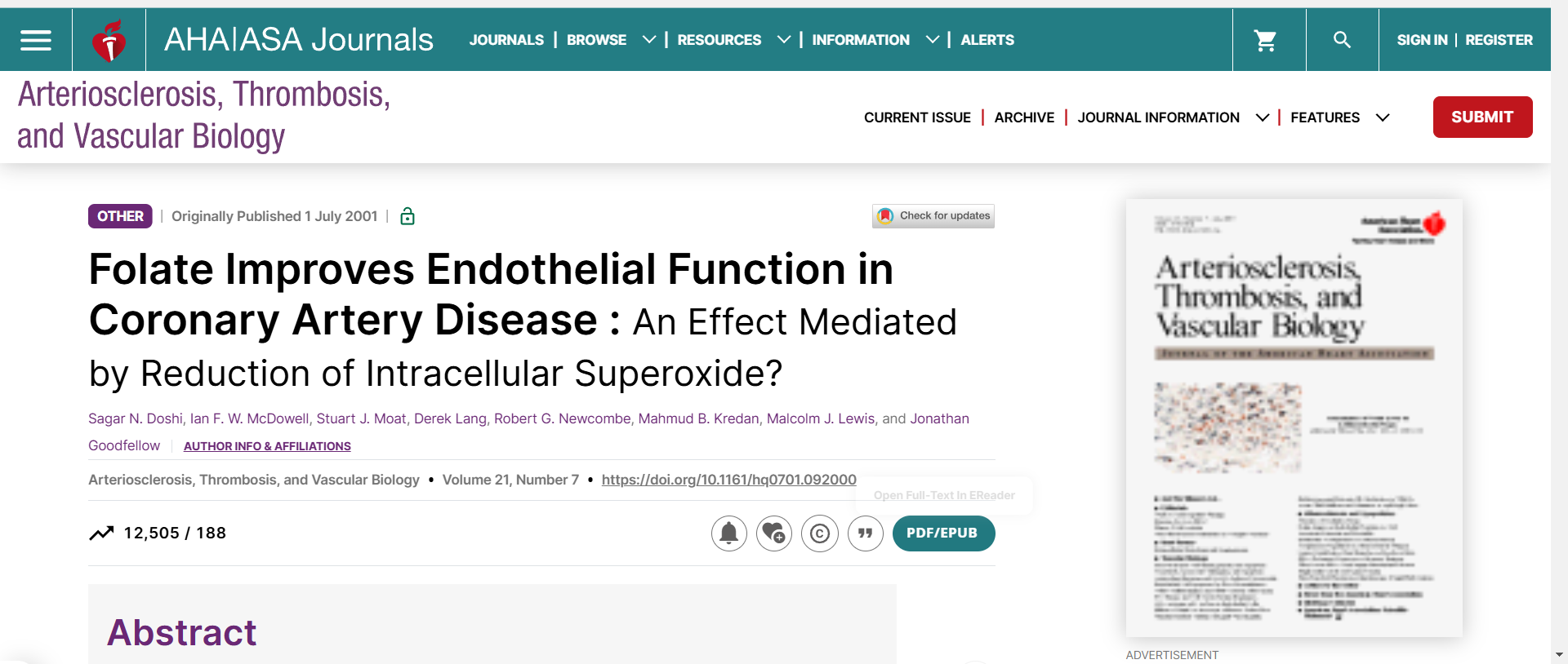 किन केही फोलेट सीधा रक्त नलीहरूमा जान सक्छ? एक अनदेखी Endothelial मार्ग जो स्वतन्त्र रूपमा काम गर्दछ